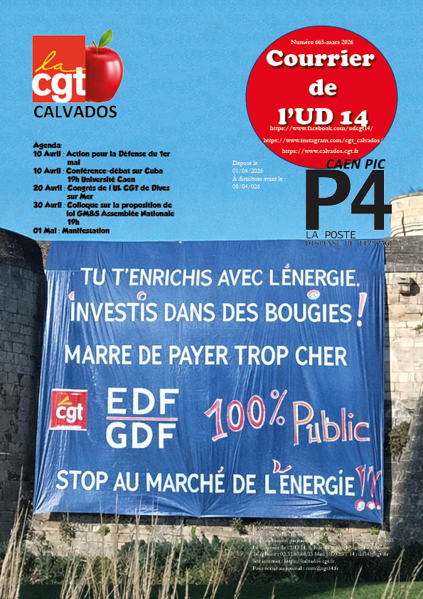 Couverture journal mars 2026