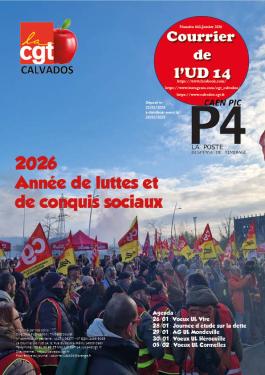 Couverture journal janvier 2026